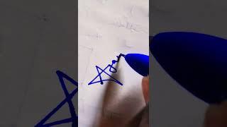 Ajay beautiful name signature ||HANDWRITING ||#signature #short #writing