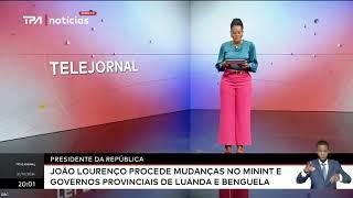 PR João Lourenço procede mudanças no MININT e governos de Luanda e Benguela