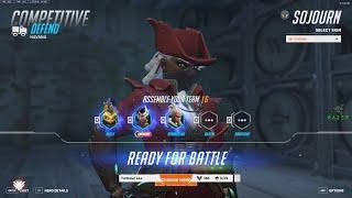 SOJOURN BUFF! GALE SOJOURN OVERWATCH 2 SEASON 13 TOP 500