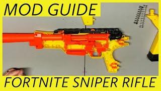 Nerf Fortnite Sniper Rifle Mod Guide
