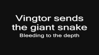 Sabaton - Twilight Of The Thundergod (lyrics) HD