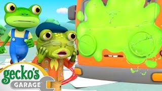 Grandma's Messy Art Class  | Gecko's Garage  | Cartoons For Kids | Toddler Fun Learning