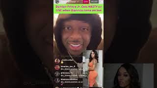 Damien Prince Gets NA$TY ON LIVE After Biannca Raines come on live