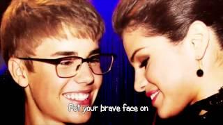 Justin Bieber and Selena Gomez [Brave Face] {Support Video}