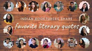 Favorite Literary Quotes | Fun Collaboration with Indian Booktubers