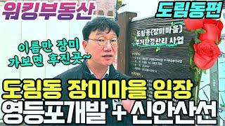 도림동 장미마을 임장 영등포재개발 중심지 신안산선까지 - 워킹부동산