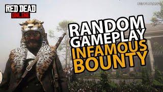 *Random Gameplay* Infamous Bounty Hunt in Red Dead Online