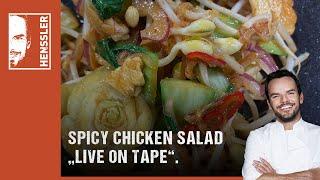 Schnelles Spicy Chicken Salad "Live on Tape"-Rezept von Steffen Henssler