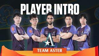 Bali Major Player Intro - Team Aster