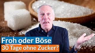 30 Tage ZUCKERFREI leben?! | Froh oder Böse