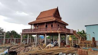 model Khmer Wooden House|Painting Construction PC