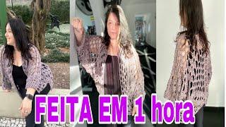 BLUSA FEITA ESSA MANHÃ (meia hora)