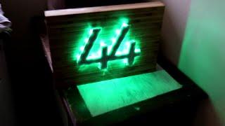 How To Make A RGB Door Number Light