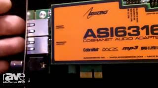 ASI6316InfoComm 2015: AudioScience Discusses the ASI6316 and ASI6416 Sound Cards