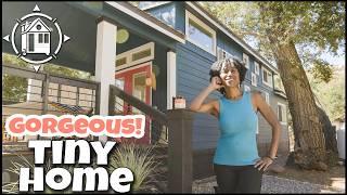 She designed a HUGE Tiny Home & changed her life