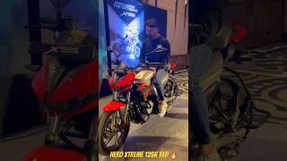 Hero Xtreme 125R Firestorm Red  #xtreme125r #shorts