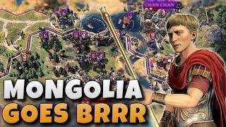 Civ 7: Mongolia is Pretty Good | Augustus - Mongolia - Exploration Age