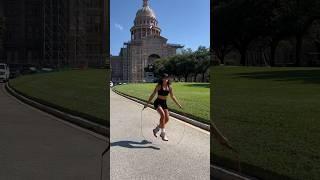 Jumping in public  #jumprope #austintexas #shorts #skippingrope #cardio #fitness