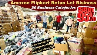 Flat 95% OFF Amazon & Flipkart Return Warehouse  in India | Biggest Deal | Best Business to Start