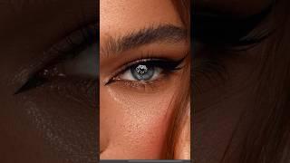 How to add Catchlight in Photoshop #tutorial #makeup #photoshop #edit #retouch #beauty #photo