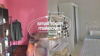  small room makeover  ( extreme, aesthetic, minimal ) malaysia