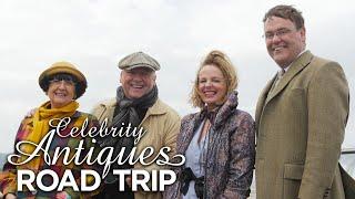 Pop icon and actress Claire Grogan and actor Alex Norton | Celebrity Antiques Road Trip Season 6