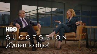 Succession: ¿Quién lo dijo? Con Sarah Snook y Alan Ruck  | HBO