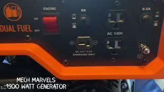 Mech Marvels 1500 Watt generator