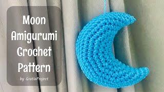 Moon Amigurumi Crochet Pattern | Crochet Along