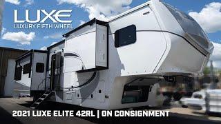 2021 Luxe Elite 42RL | Luxury Fifth Wheel On Consignment