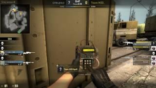 CS:GO : Team M33 vs NoName (de_overpass)