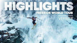 2021 Freeride World Tour Stop Highlights #4 Verbier