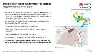 Weißwasser – Rietschen: Bürgerdialog am 16. September 2021 zum Bahnhof Schleife