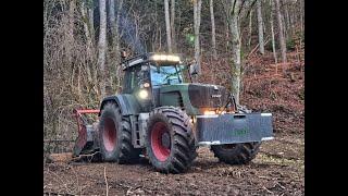 Fendt 930 Vario TMS • Sound pur • Picursa Fighter 2400 • Forstmulchen • forest mulch