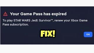 FIXED: "Your Game Pass Has Expired" in EA Play ERROR!  (Xbox Game Pass Fix!)