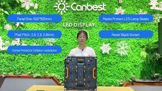 Quick Learning about Canbest RX Series Indoor and Outdoor Events LED Display