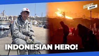 Korea considers granting long-term residency to Indonesian who saved elderly neighbors in wildfire
