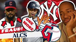 NOOOOOOOOO! || YANKEES VS GUARDIANS ALCS GAME 4 HIGHLIGHTS FAN REACTION