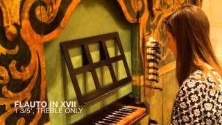 Organ Demo: Eastman's Italian Baroque Organ