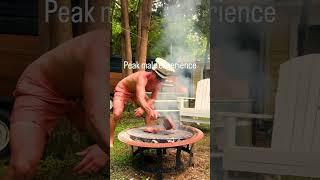 Sauna, Ice dip then Steaks. A peak male experience
