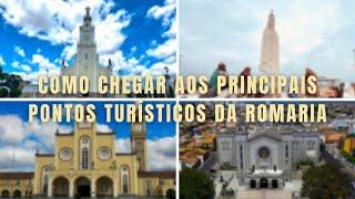 Trajeto para os principais pontos turísticos de Juazeiro do Norte e do Crato