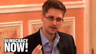 Edward Snowden Speaks Out Against NSA "Dragnet Mass Surveillance"