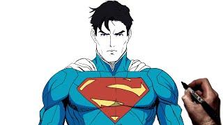 How To Draw Superman | Step By Step | DC