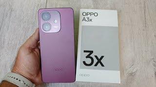 Бюджетник OPPO A3x 4G 4/128Gb Распаковка / Настройка / Первое Знакомство