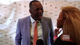 Joe Carter with a priceless reaction after seeing Roberto Alomar's daughter Robyn Alomar