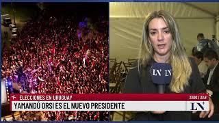 Elecciones en Uruguay: Yamandú Orsi se impuso con el 52,01%