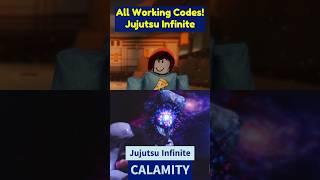 Calamity Update Codes! Jujutsu Infinite Codes - All working  Codes For Jujutsu Infinite Roblox