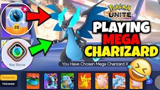 PLAYING MEGA CHARIZARD X  - POKEMON UNITE