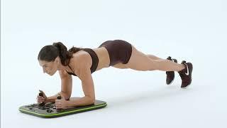 Pure Plank: Forearm plank with Leg Lift