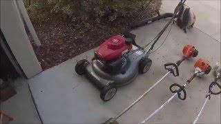 Lawn Care Vlog #1 - Mowing a big yard